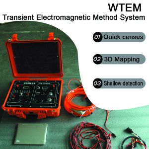 WTEM-3Q Model Transient Electromagnetic System with 12V Rechargeable Battery for