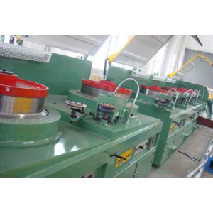 Large Vertical Cable Drawing Machine , High Accurancy Cupper Rod Breakdown
