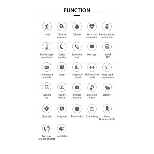 Women Kids Hw22 Smart Watch Android Smartwatch with Bluetooth Call