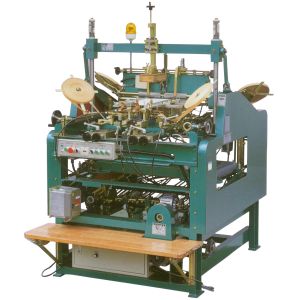 PLC Control Rigid Box Making Machine / Corner Pasting Machine Easy Change Mold