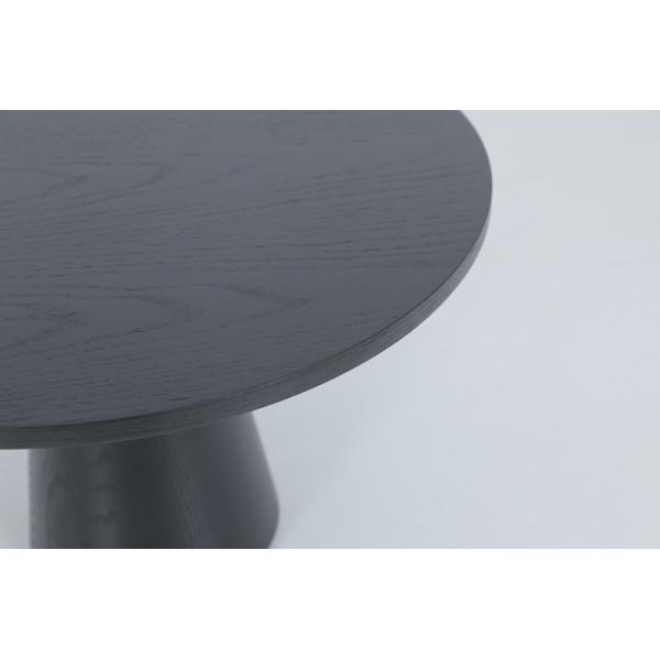 Home And Commercial Round Wooden Living Room Coffee Table Customized Sizes