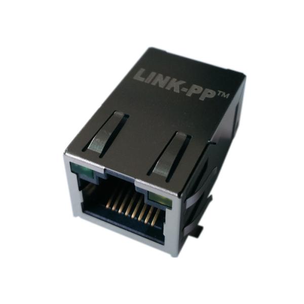 Buy SMT RJ45 Socket RJMG168218101GR Connector 10/100Mbps With LED at wholesale prices