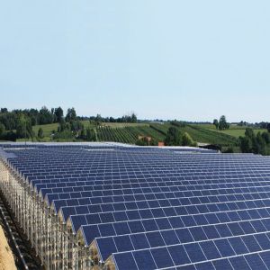 Rust Protection Anodized Solar System Greenhouse Metal Frame Photovoltaic System