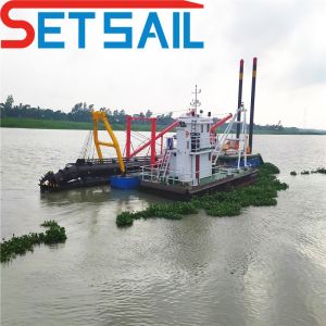 Cutter Suction Dredger with 2100 mm Cutter Head Diameter and Cummins Weichai