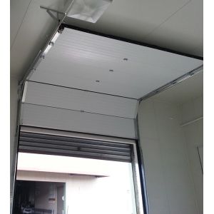 40mm Panel Overhead Sectional Door 3000x4000 Coated Steel Sandwich Automatic