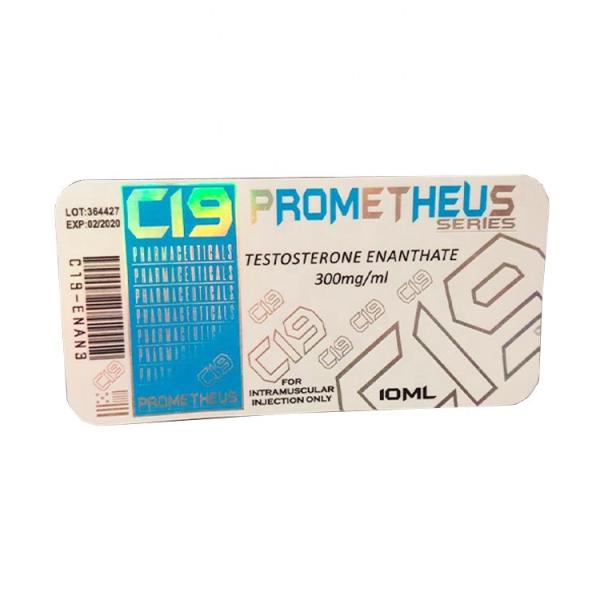 Buy Waterproof  Laser Holographic 10ml Vial Label For Peptide Pharmacy Medication Bottles at wholesale prices