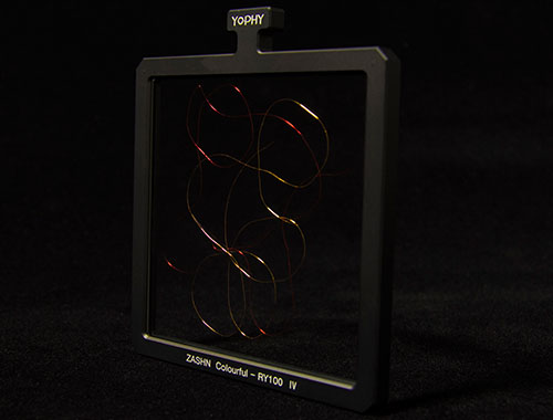 Optical Glass ZASHN Filter 175g , Colourful-RY 100 IV IR Blocking Filter