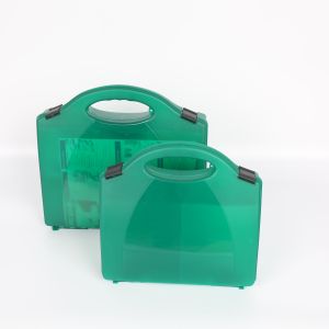 Medical Green Work Place First Aid Kits Wall Mount 10 Persons BS 8599-1:2011 UK