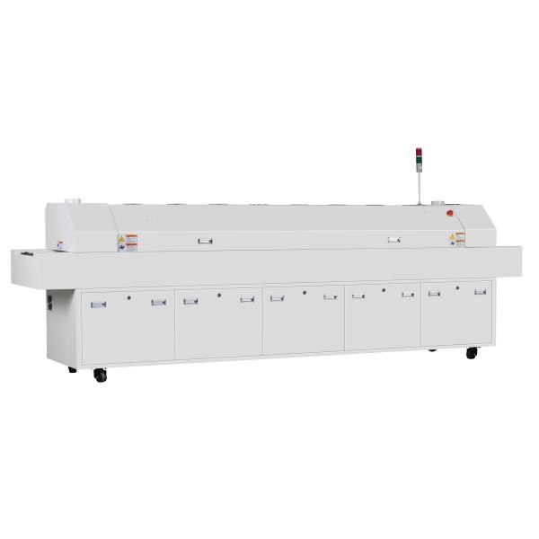Infrared SMT Reflow Oven / hot air reflow oven 8 heating Zone Ordinary solder