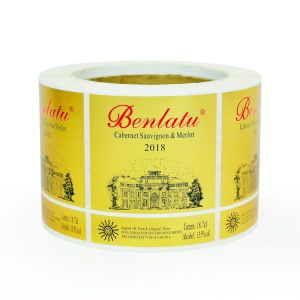 Hangte Product Packaging Labels Custom Logo Adhesive Stickers