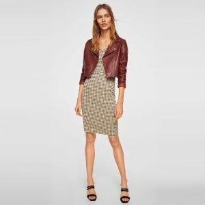 Hot sell woven ladies summer office dress