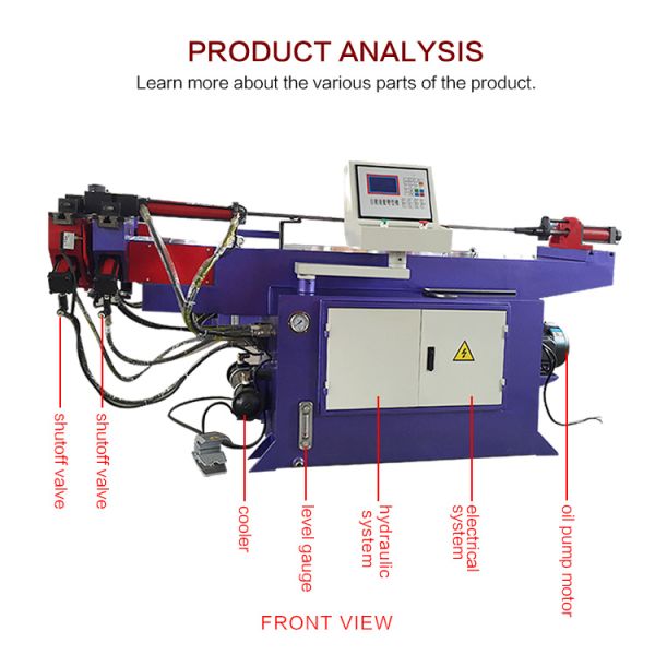 Pipe Bender Jiangsu Pipe Bender Hydraulic Easy to Operate Pipe Bender Machine Para Tubos Rectangulares