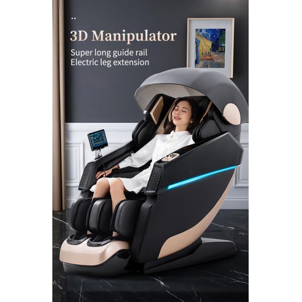 Buy 3d Zero G Leather Recliner Massage Chairs FCC ROHS Airbags at wholesale prices