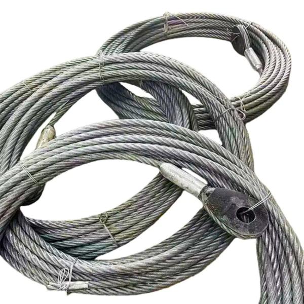 Buy Wire Rope Sling Grabbing Steel Wire Rope Slings With Rope Joint at One End at wholesale prices