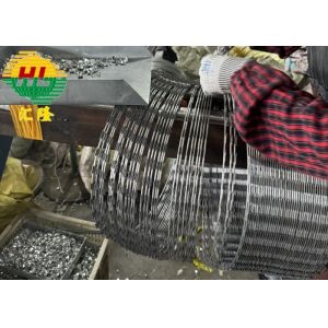 Protective Isolation Welding Blade Barbed Wire Border Galvanized Gill Net