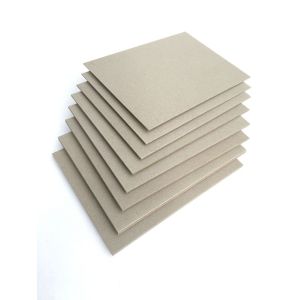 Quality Double Sided Grey Board 787x1092mm 889x1194mm Gray Cardboard Sheets PE Coated Pulp Material For Packaging for sale