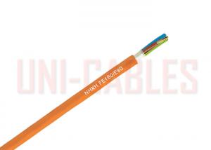Quality 180 / E90 Fire Resistance Cable , 1 x 4 RE Orange Sheath Halogen Free Cable for sale