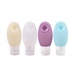 Small Open Hole Silicone Travel Containers Leaking Proof For Easily Cleaning