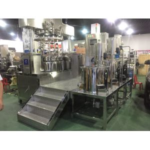 High Capacity Stainless Steel Toothpaste Production Machine Emulsifying