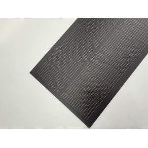 120W 12V Lightweight Ultra Flexible Black Division Monocrystalline Solar Panel