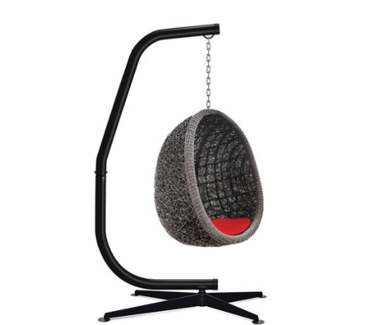 Buy Holiday Camping Canvas Swing Chair Hanging Chair Carbon Steel Outdoor Leisure Hammock Chair at wholesale prices