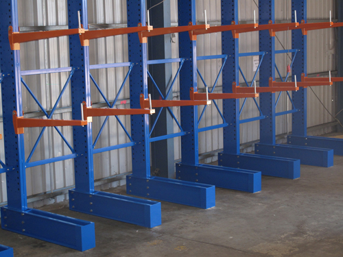 Indoor & Outdoor Anti-Seismic Heavy Duty Cantilever Metal Rack With Easy Assembly
