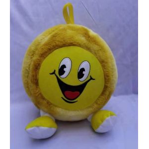 Children Inflatable Fuzzy Ball With Pvcand Polyester Material FB-H