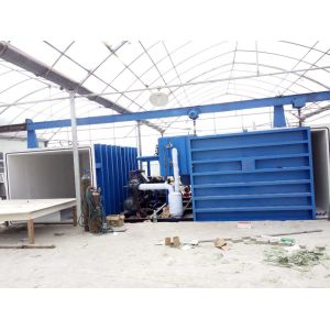 Blue Vacuum Cooling Equipment Electric Switch Control High Cooling Speed