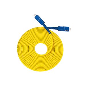 10Pcs 3m Sc To Sc Fiber Patch Cord , SM Single Sided Optical Patch Cord