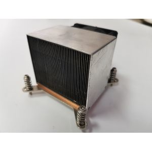 C1100 Strips Square Heat Sink With Round Fan Cooper Base