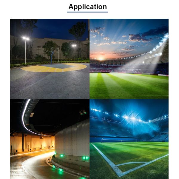 KCD Multi Color High Power 20000 Lumen LED Floodlight Explosion Proof Outdoor Flood Light for Stadiums