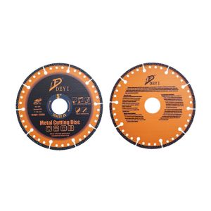 Vacuum Brazed 125mm Porcelain Diamond Cutting Disc Multipurpose