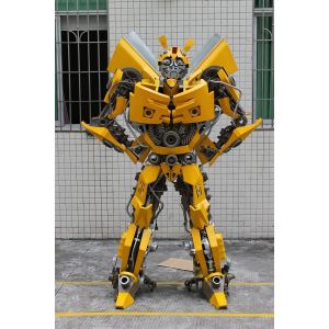 Customized Special Effect Equipment Smart Bumblebee Robot Characters for