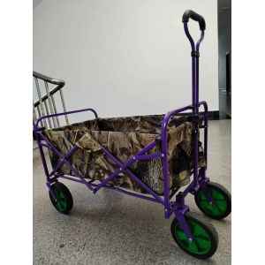 All Steel Frame Outdoor Camping Grocery Picnic Foldable Trailer