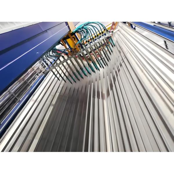 Precision Control Aluminum Profile Vertical Powder Coating Line with Waste