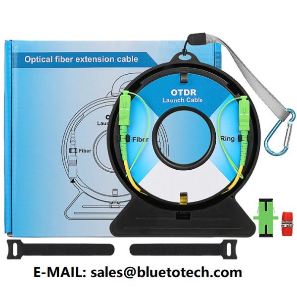 OTDR Launch Cable Fiber Ring 300m SC/APC-SC/APC Optical Fiber Extension Cable Single mode