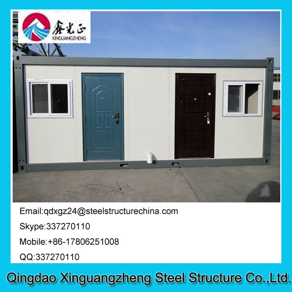 Buy Prefab designed sandwich panel frame container guest house at wholesale prices