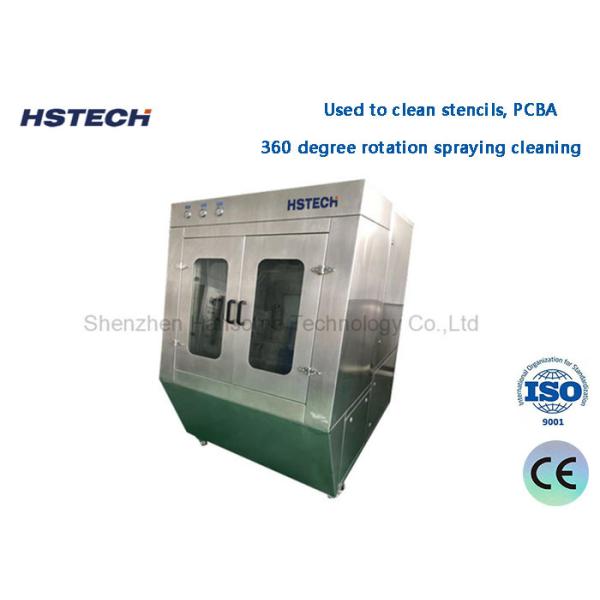 Buy 28KW PCB Ultrasonic Stencil Cleaner Hot Air Drying Stepper Motor Control Water-Based Stencil Cleaner at wholesale prices