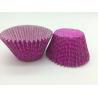 Buy cheap Luxuriant Purple Paper Cupcake Liners Printed Round Paper Cake Cup Mold Baking from wholesalers