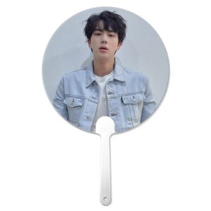 Customized 0.6mm PET 16X17CM 3D Lenticular Hand Fans