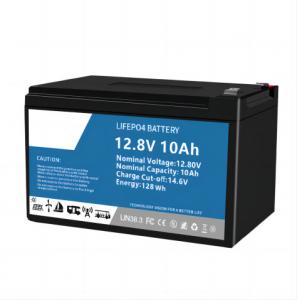 China SLA Lead Acid LifeP04 Lithium Battery Stable Recharge 12.8V 10AH For Miner Lamp on sale
