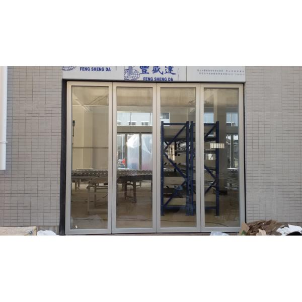 Folding Glass Partition Wall , Interior Glass Door , For Banquet Hall