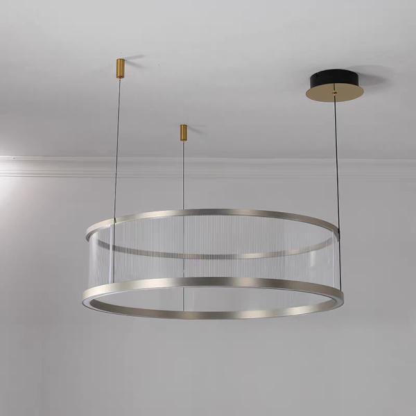 Italian minimalist living room main light modern simple hall light designer 2024 new restaurant light bedroom room light