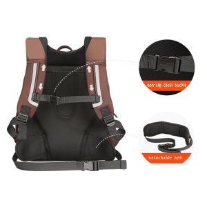 NHB245 Nylon lightweight lovely cat 3D polyester student school bag