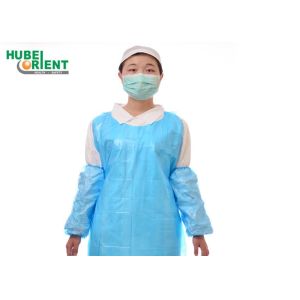 Sleeveless Embossed Smooth Surface Polyethene Disposable Aprons