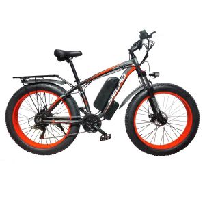 TZ30 Derailleur Electric Bike With Fat Tyres Alu6061 Frame Multishift