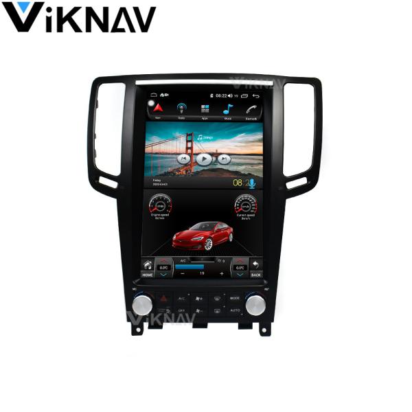 Viknav Car Radio For Infiniti G25 G37 (2004-2013)12.1 Inch Android13 Rear View Navigation GPS Original Car Function