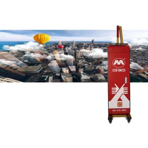 Indoor Digital Wall Printing Machine Foldable Rails Foldable Printhead