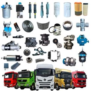 Vehicle Brake Parts Shacman Original Rear Brake Shoes Assembly