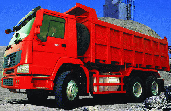 50 tons Sinotruck HOWO Heavy Duty Dump Trucks with Driving Overloading Capacity